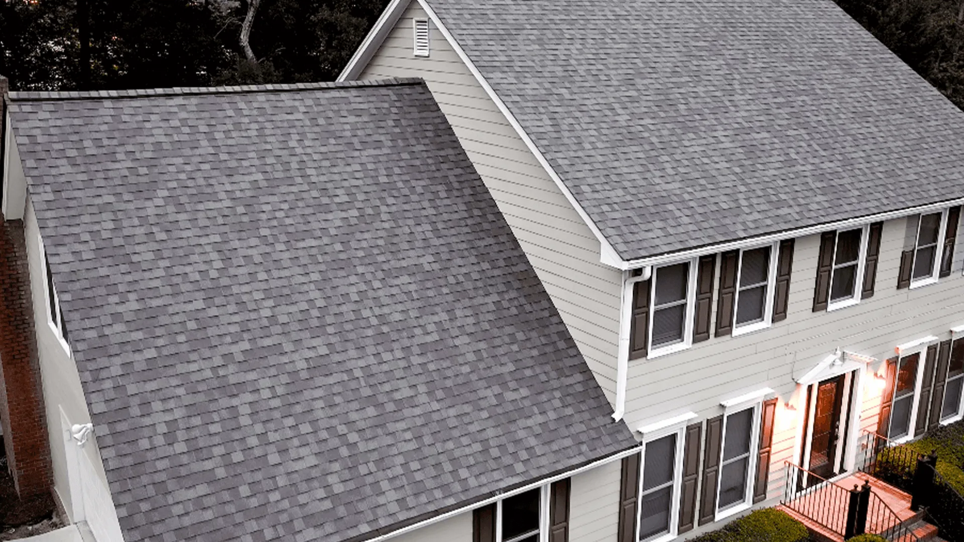 professional gray roof installation